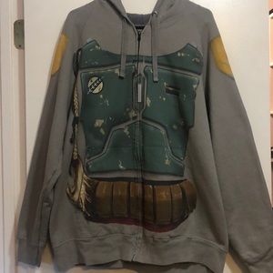 Star Wars/Disney Boba Fett/Mandolorian Hoodie XXL